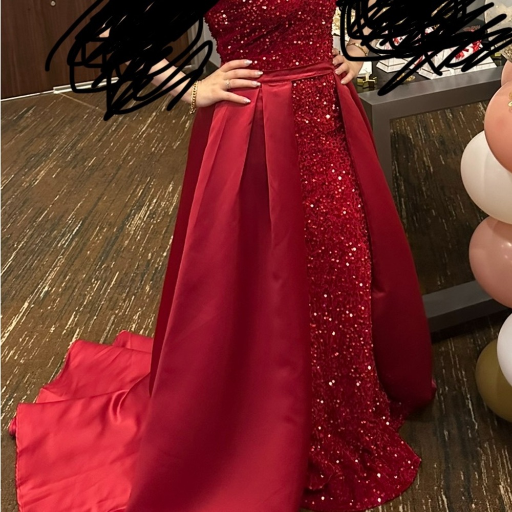 Elegant Red women dress